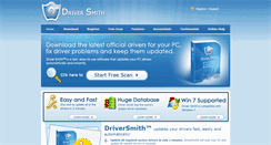 Desktop Screenshot of driversmith.com