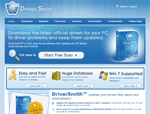 Tablet Screenshot of driversmith.com
